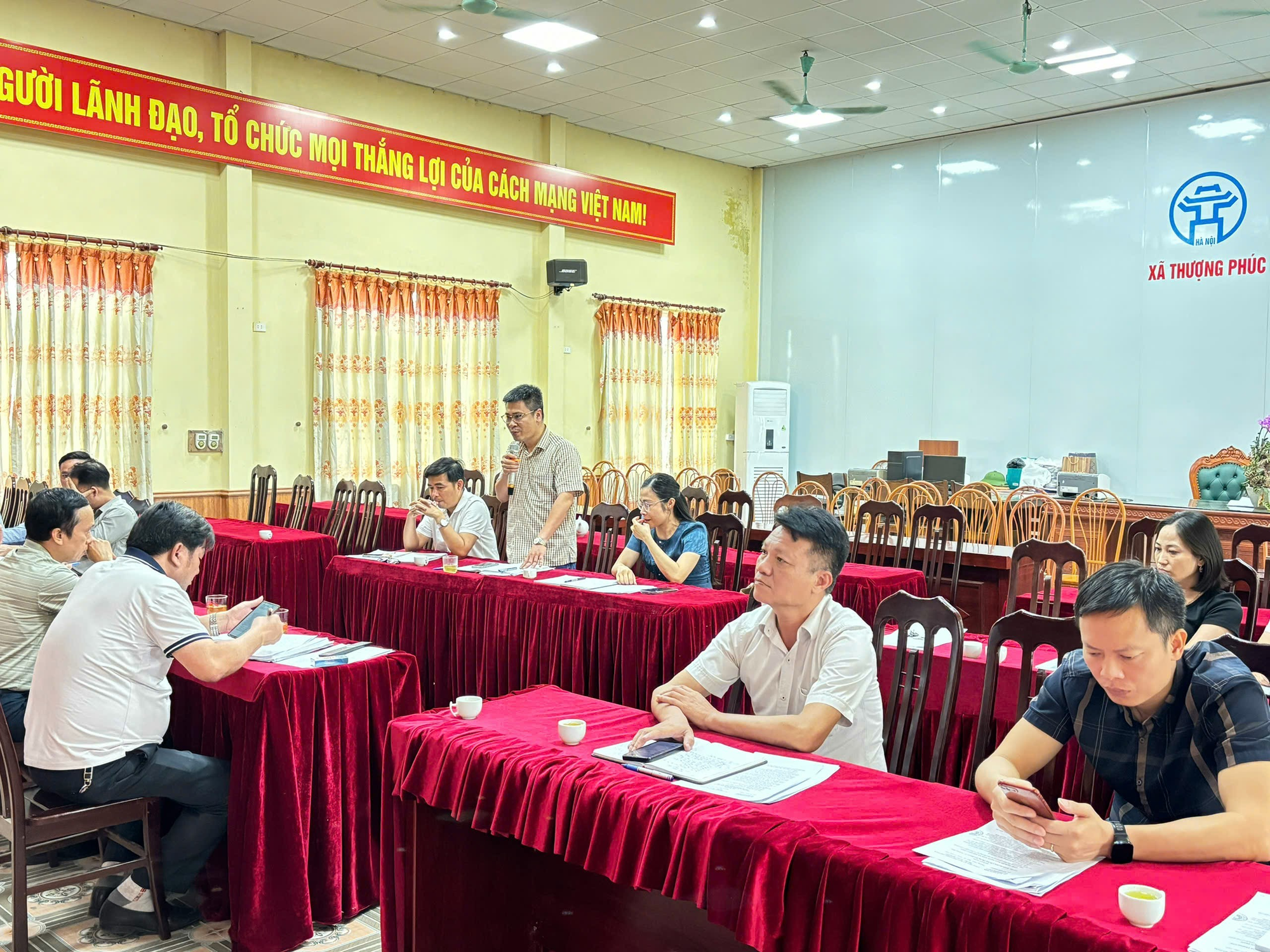 Xã Thượng Phúc triển khai kế hoạch ứng phó sự cố, thiên tai, tìm cứu nạn và triển khai các nhiệm vụ ứng phó với cơn bão số 3 (tên quốc tế WiPha)- Ảnh 1.