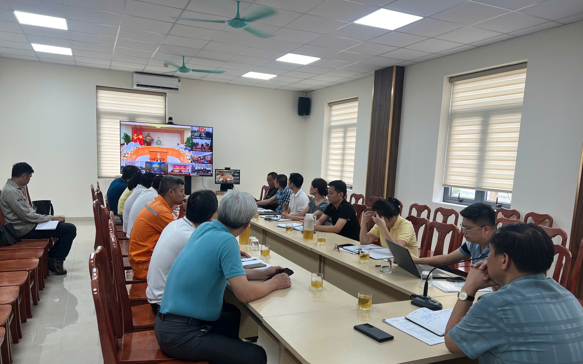 UBND phường Xuân Đỉnh chỉ đạo chủ động các biện pháp ứng phó với cơn bão số 3