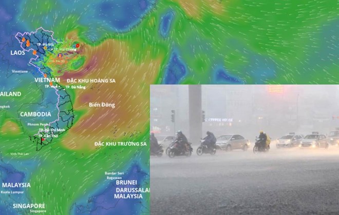 Dự báo Hà Nội và 5 tỉnh mưa to nhất do bão số 3 Wipha, cảnh báo thời tiết nguy hiểm- Ảnh 1.