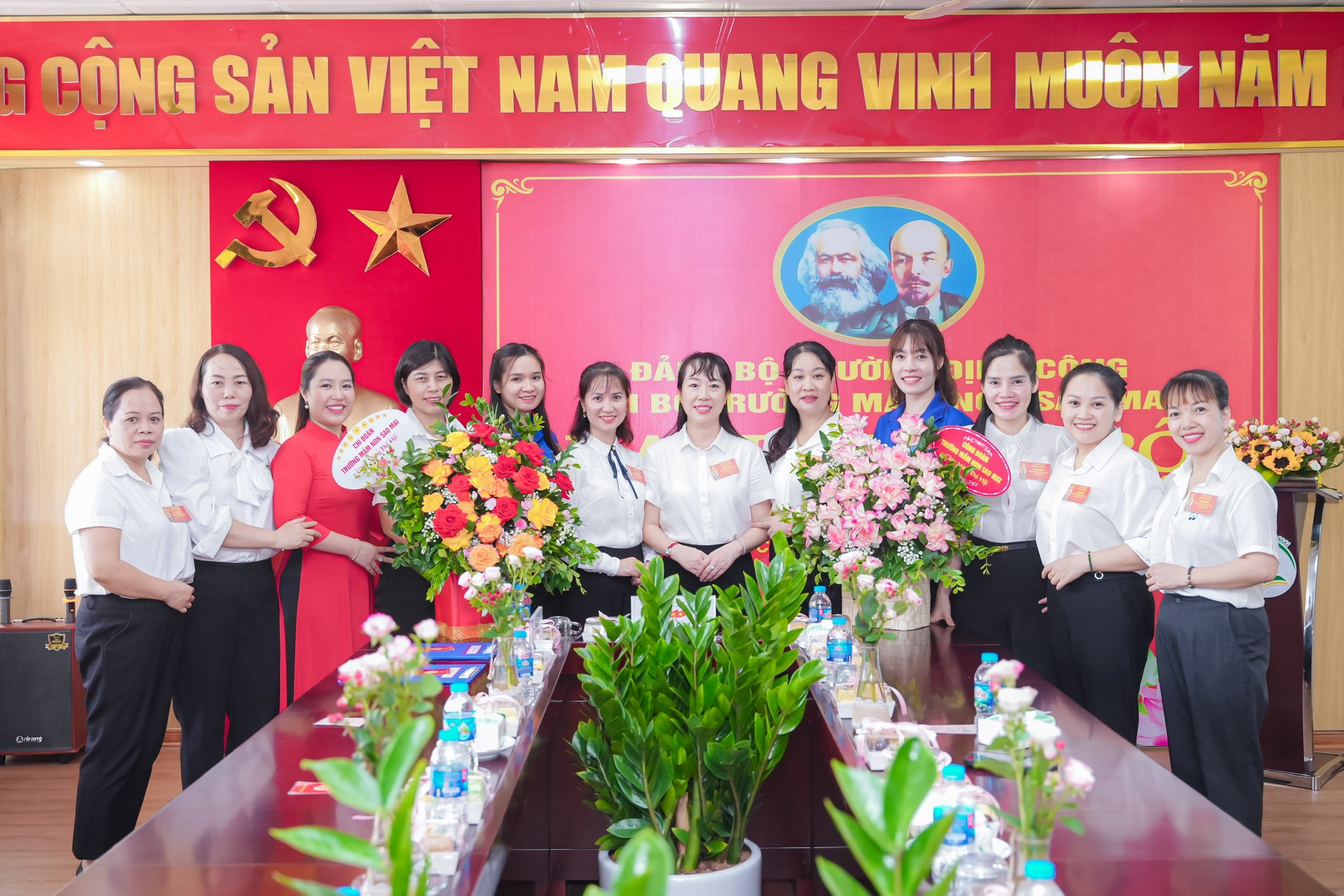 CHI BỘ TRƯỜNG MẦM NON SAO MAI TỔ CHỨC THÀNH CÔNG ĐẠI HỘI CHI BỘ NHIỆM KỲ 2025 – 2030- Ảnh 1.