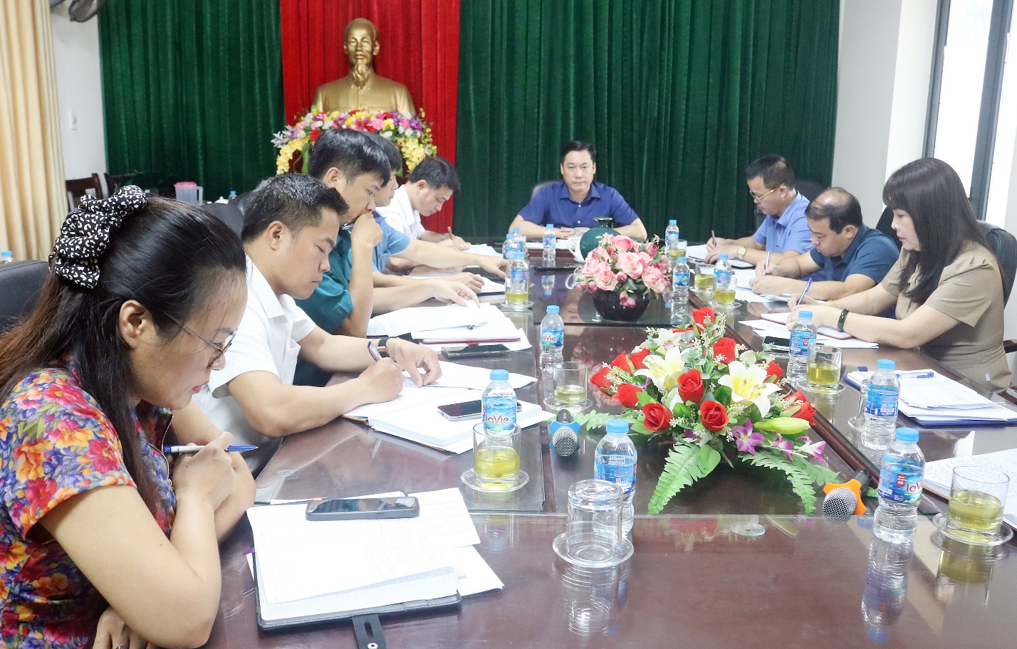 UBND xã Xuân Mai đã tổ chức hội nghị triển khai công tác phòng chống thiên tai và tìm kiếm cứu nạn trên địa bàn xã- Ảnh 1.