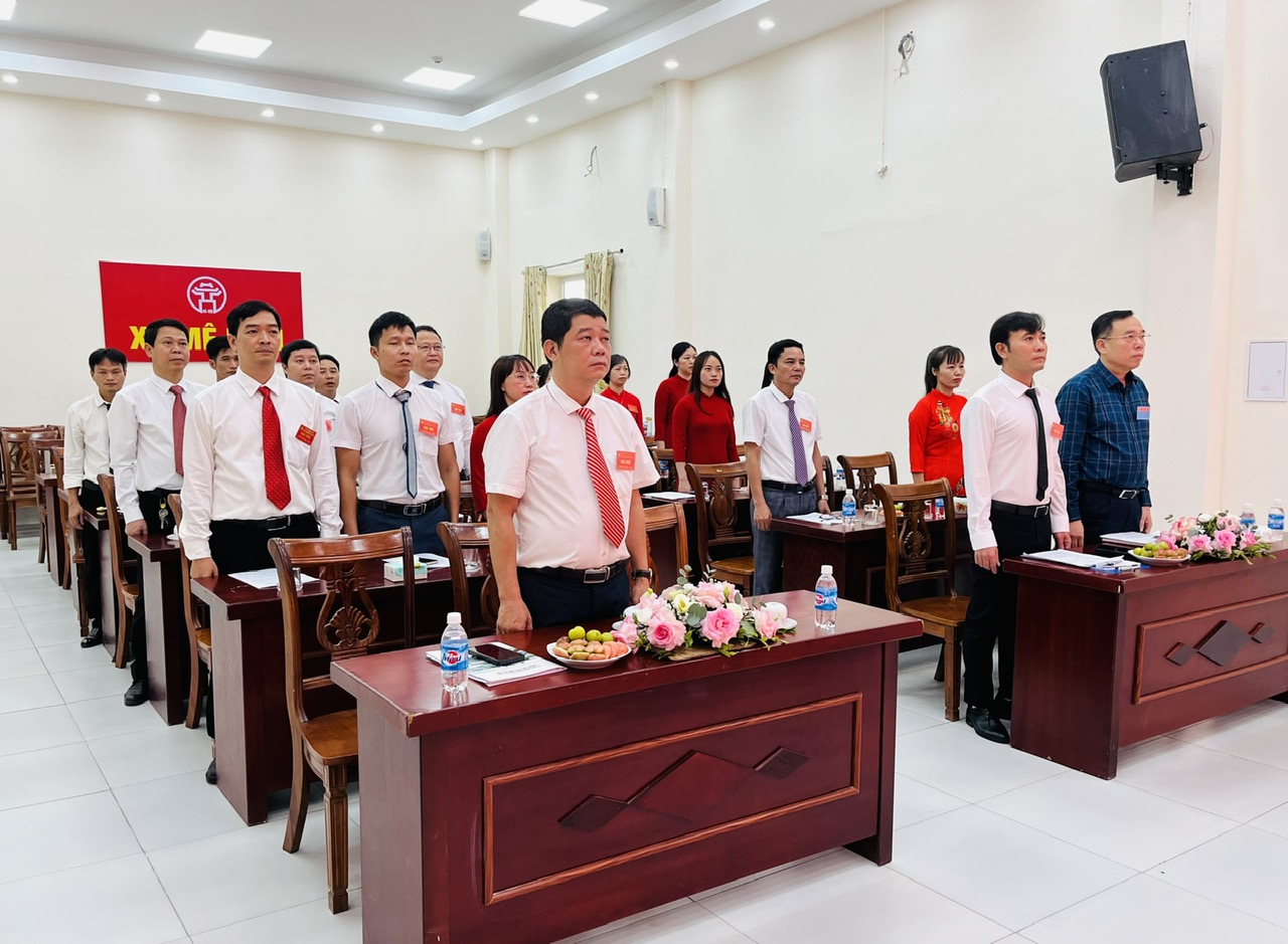 Đại hội Lần thứ nhất các Chi bộ trực thuộc Đảng bộ UBND xã Mê Linh thành công tốt đẹp- Ảnh 3.