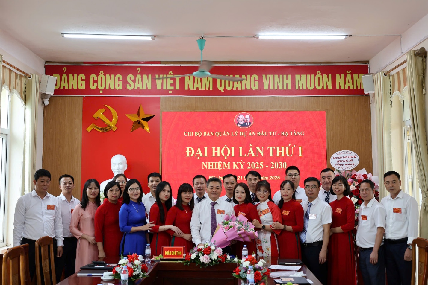 Đại hội Lần thứ nhất các Chi bộ trực thuộc Đảng bộ UBND xã Mê Linh thành công tốt đẹp- Ảnh 7.