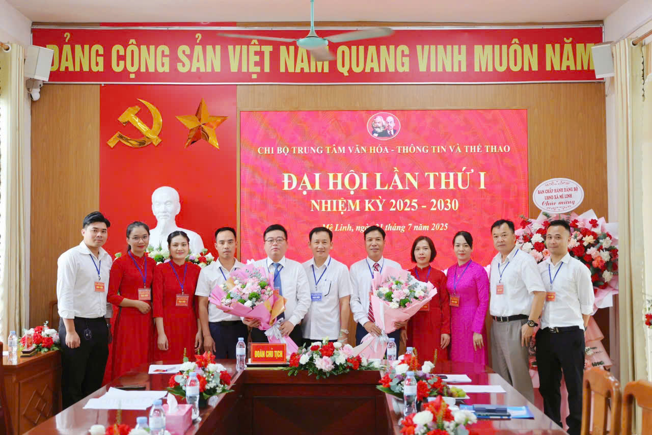 Đại hội Lần thứ nhất các Chi bộ trực thuộc Đảng bộ UBND xã Mê Linh thành công tốt đẹp- Ảnh 9.