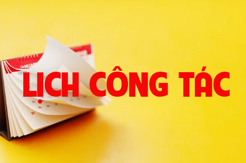 LỊCH CÔNG TÁC TUẦN CỦA LÃNH ĐẠO TRUNG TÂM- Ảnh 1.