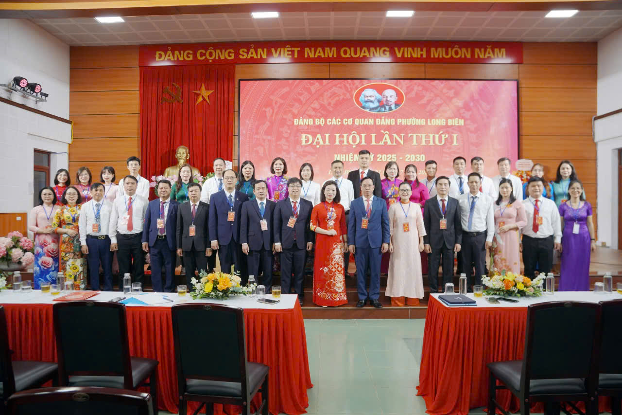 Đảng bộ các cơ quan Đảng phường Long Biên tổ chức thành công Đại hội lần thứ Nhất, nhiệm kỳ 2025–2030- Ảnh 5.