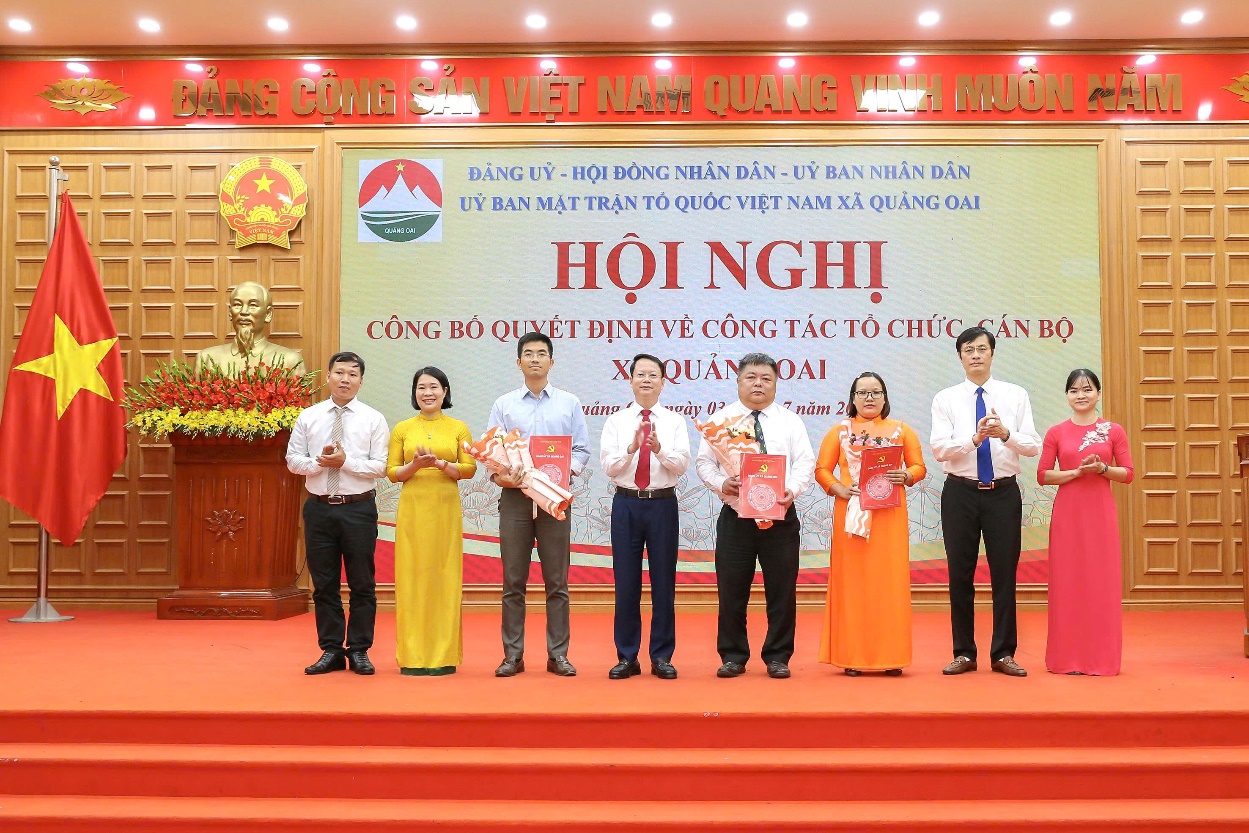 ỦY BAN KIỂM TRA ĐẢNG ỦY XÃ QUẢNG OAI- Ảnh 1.