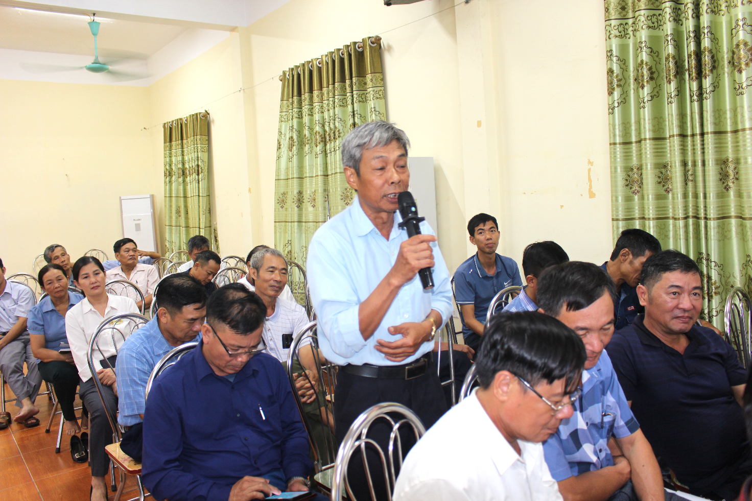 Đại Xuyên tổ chức Hội nghị triển khai công tác ứng phó với cơn Bão số 3- Wipha- Ảnh 2.