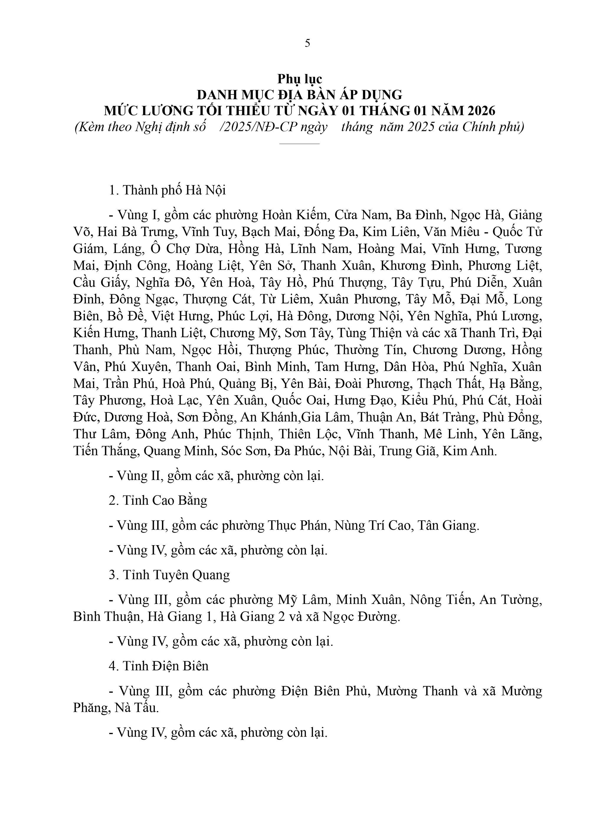 Đề xuất MỨC LƯƠNG TỐI THIỂU VÙNG từ 1/1/2026- Ảnh 2.