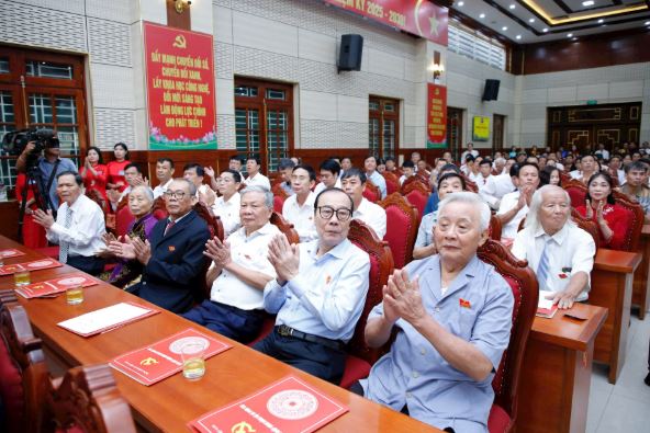 Đại hội đại biểu Đảng bộ xã Phúc Thọ lần thứ I nhiệm kỳ 2025-2030 thành công tốt đẹp- Ảnh 8.