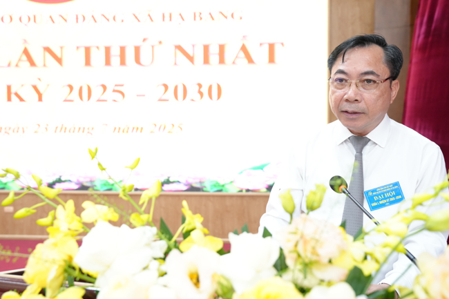 Đại hội lần thứ Nhất Đảng bộ các cơ quan Đảng xã Hạ Bằng: Phát huy tinh thần đoàn kết, nâng cao năng lực lãnh đạo, sức chiến đấu của tổ chức Đảng- Ảnh 4.
