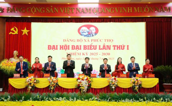 Đại hội đại biểu Đảng bộ xã Phúc Thọ lần thứ I nhiệm kỳ 2025-2030 thành công tốt đẹp- Ảnh 5.