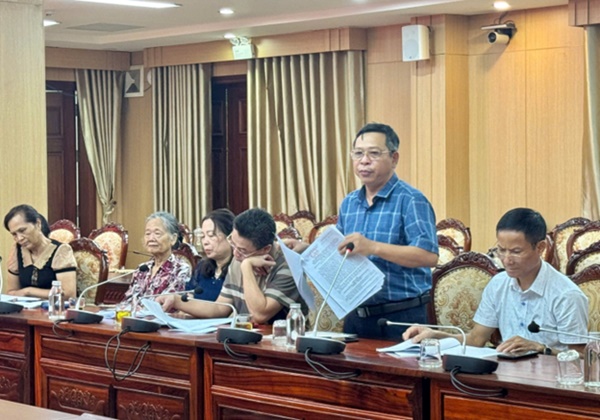 Đảng uỷ xã Hoài Đức tổ chức hội nghị lấy ý kiến đóng góp vào dự thảo báo cáo chính trị Đại hội đại biểu Đảng bộ xã Hoài Đức lần thứ I, nhiệm kỳ 2025-2030- Ảnh 5.
