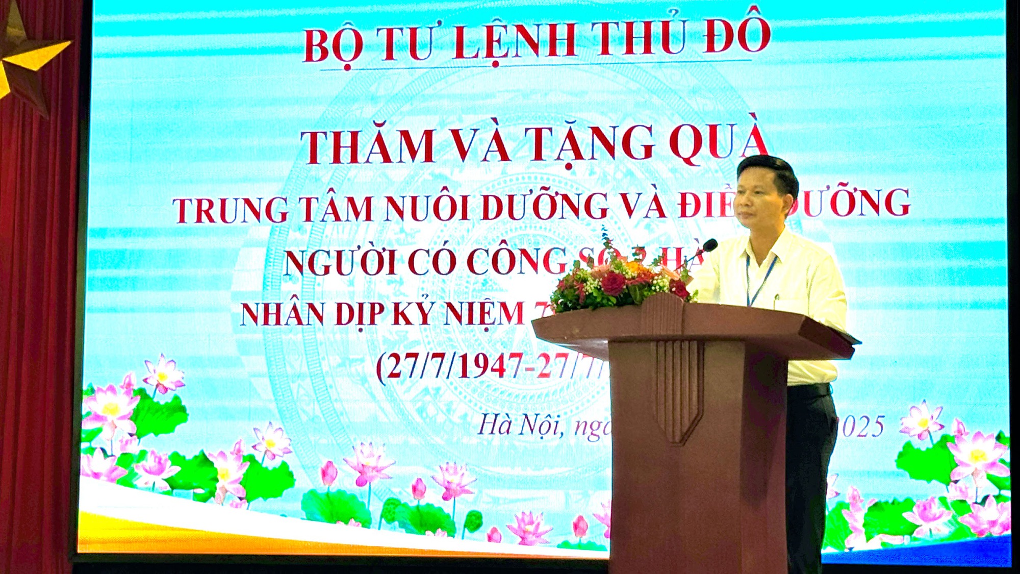 Bộ Tư lệnh Thủ đô Hà Nội tri ân và lan tỏa yêu thương nhân Kỷ niệm 78 năm ngày Thương binh Liệt sĩ- Ảnh 2.