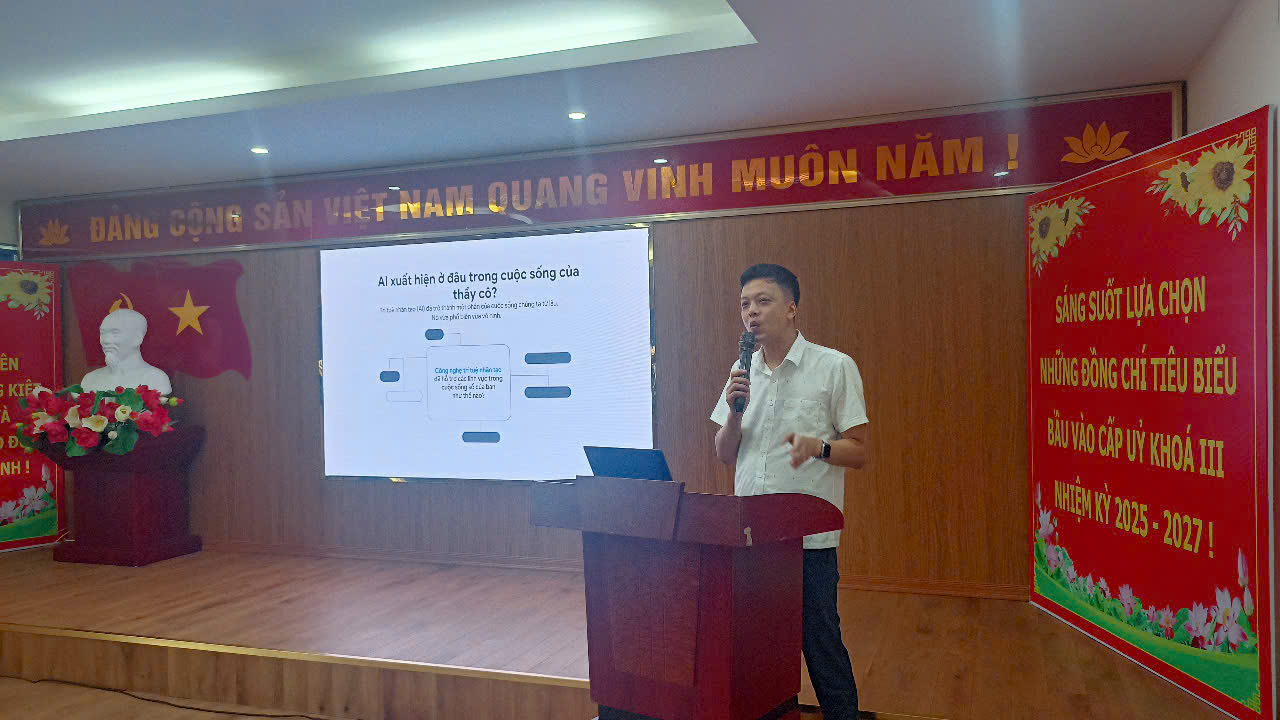 Phường Bồ Đề tiên phong ứng dụng mạnh mẽ CNTT, Chuyển đổi số và đưa AI vào Giáo dục- Ảnh 4.