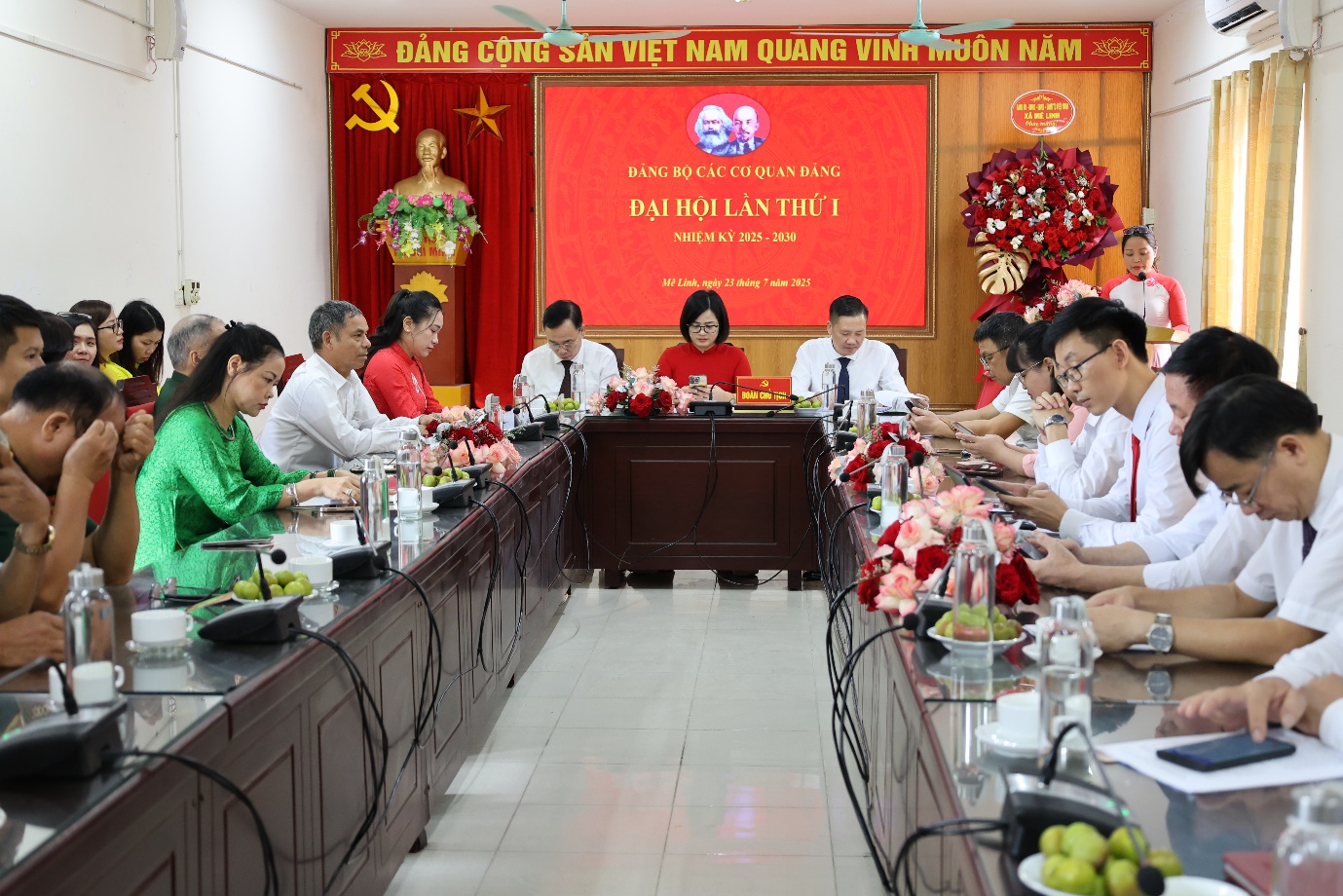 Đảng bộ các cơ quan Đảng xã Mê Linh tổ chức thành công Đại hội lần thứ nhất- Ảnh 2.