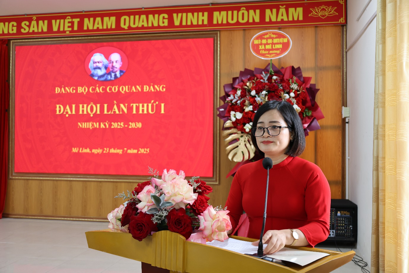 Đảng bộ các cơ quan Đảng xã Mê Linh tổ chức thành công Đại hội lần thứ nhất- Ảnh 3.