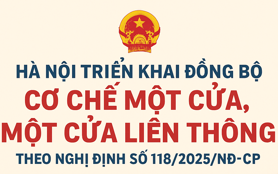 Triển khai toàn diện Nghị định 118/2025/NĐ-CP về cải cách thủ tục hành chính theo cơ chế một cửa, một cửa liên thông