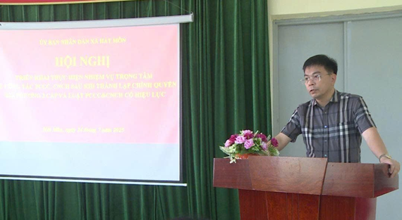 Hội nghị triển khai, thực hiện nhiệm vụ trọng tâm về công tác PCCC & CNCH sau khi thành lập chính quyền địa phương 2 cấp và Luật PCCC&CNCH có hiệu lực.- Ảnh 2.