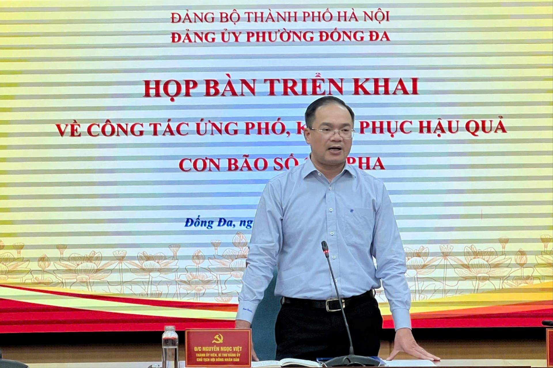 Phường Đống Đa sẵn sàng ứng phó với bão số 3- Ảnh 2.