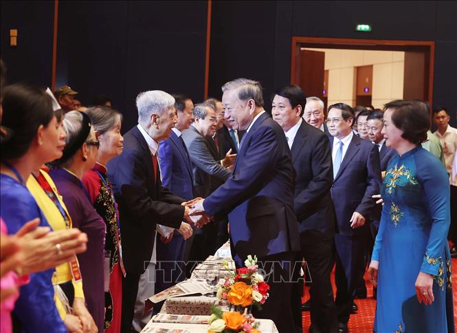Tổng Bí thư Tô Lâm: Chăm lo, thực hiện chính sách ưu đãi người có công là bổn phận, nhiệm vụ thường xuyên, lâu dài- Ảnh 2.