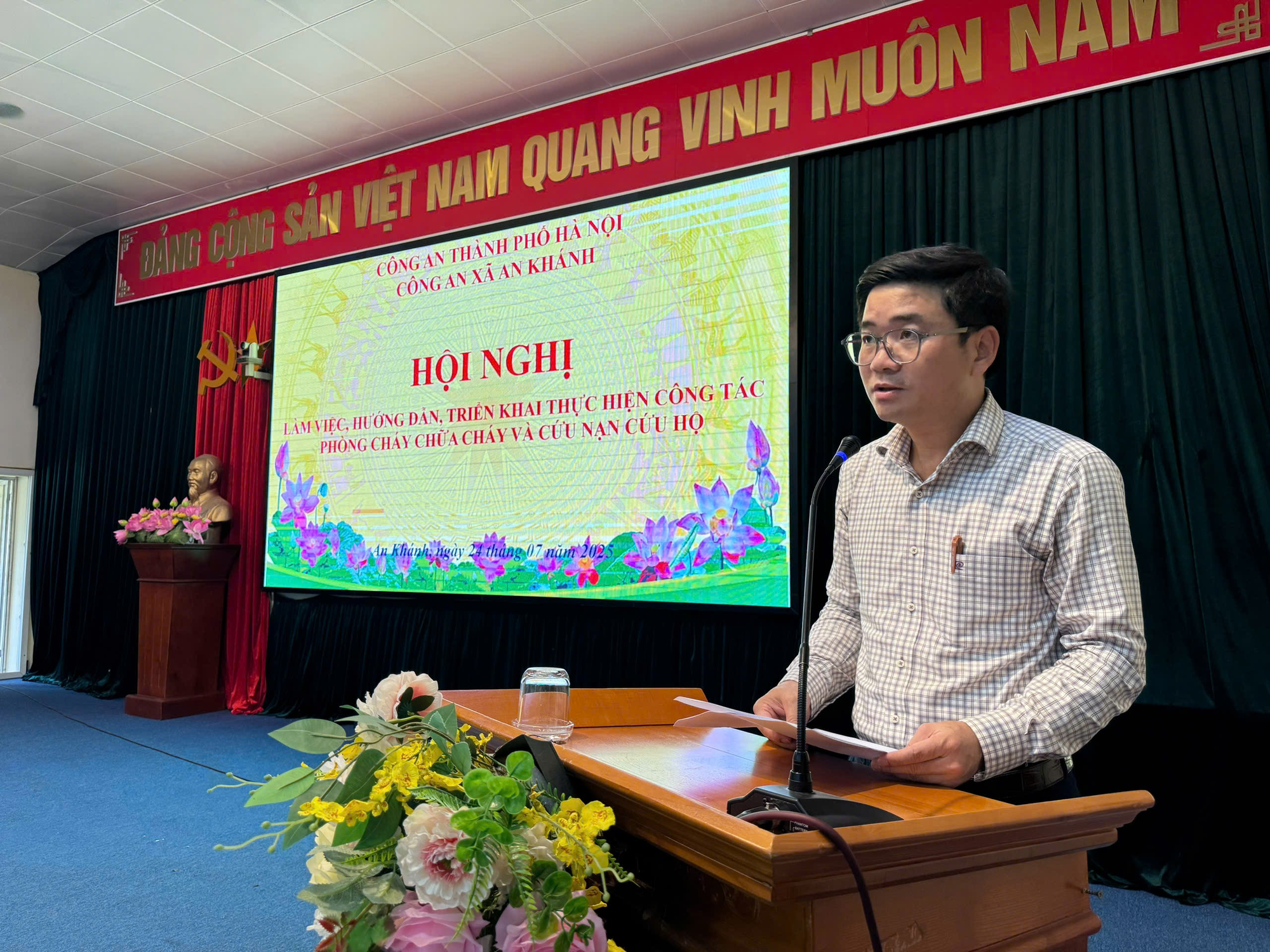 UBND xã An Khánh tổ chức Hội nghị triển khai công tác PCCC&CNCH trong tình hình mới- Ảnh 1.