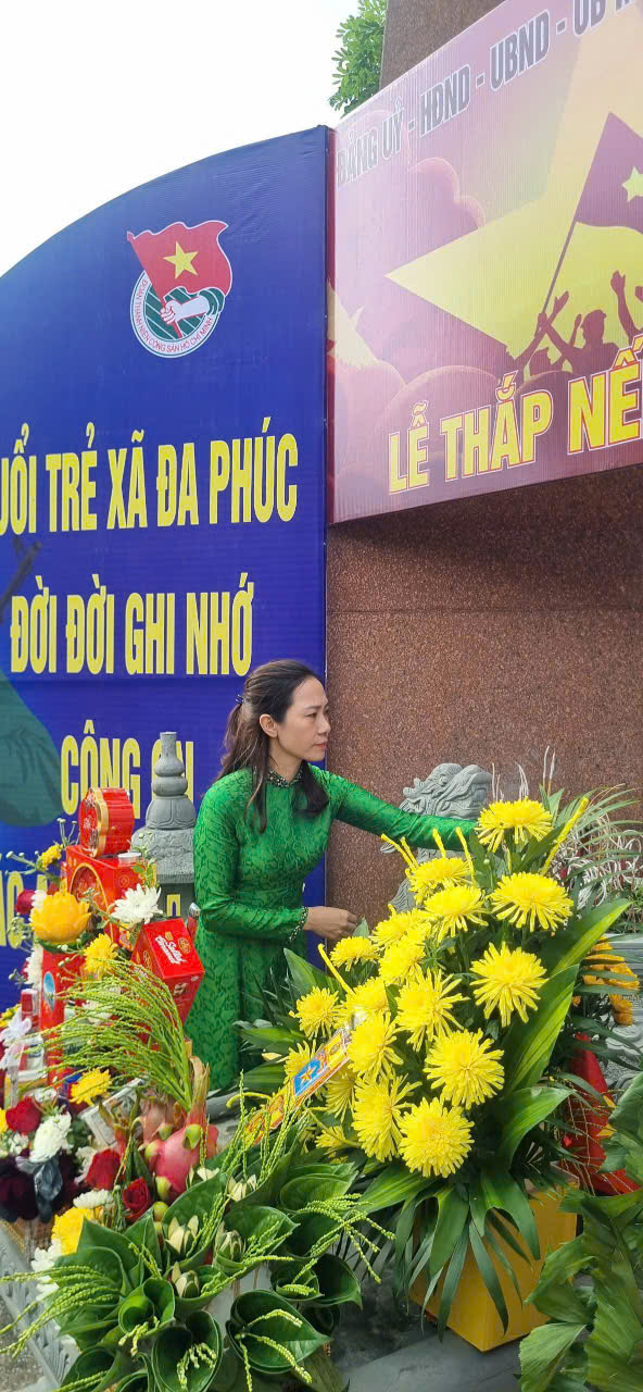 TRI ÂN SÂU SẮC – XÃ ĐA PHÚC TỔ CHỨC LỄ TƯỞNG NIỆM CÁC ANH HÙNG LIỆT SĨ- Ảnh 2.