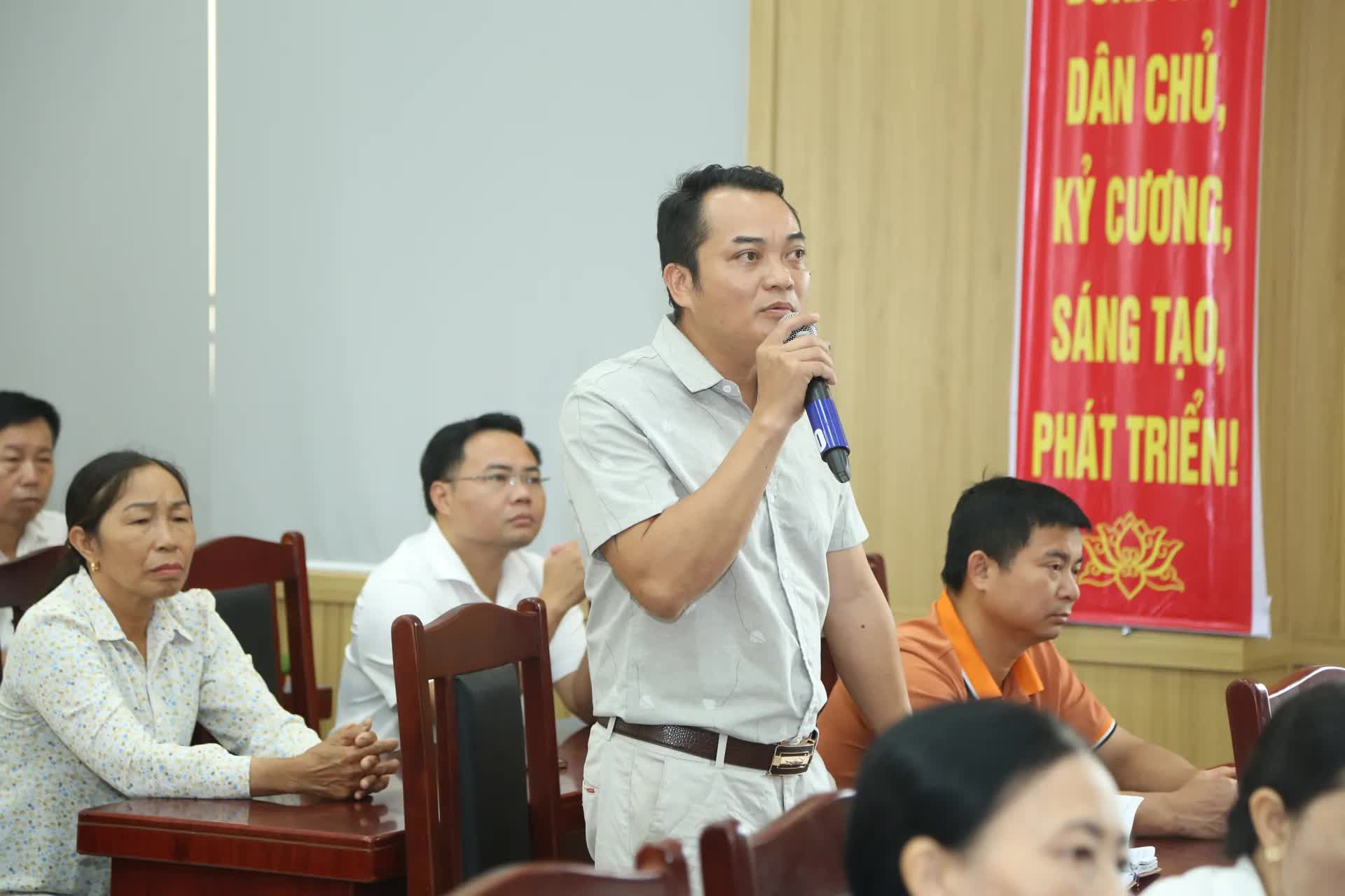 Đại biểu HĐND TP Hà Nội tiếp xúc cử tri 4 xã huyện Mê Linh cũ- Ảnh 5.