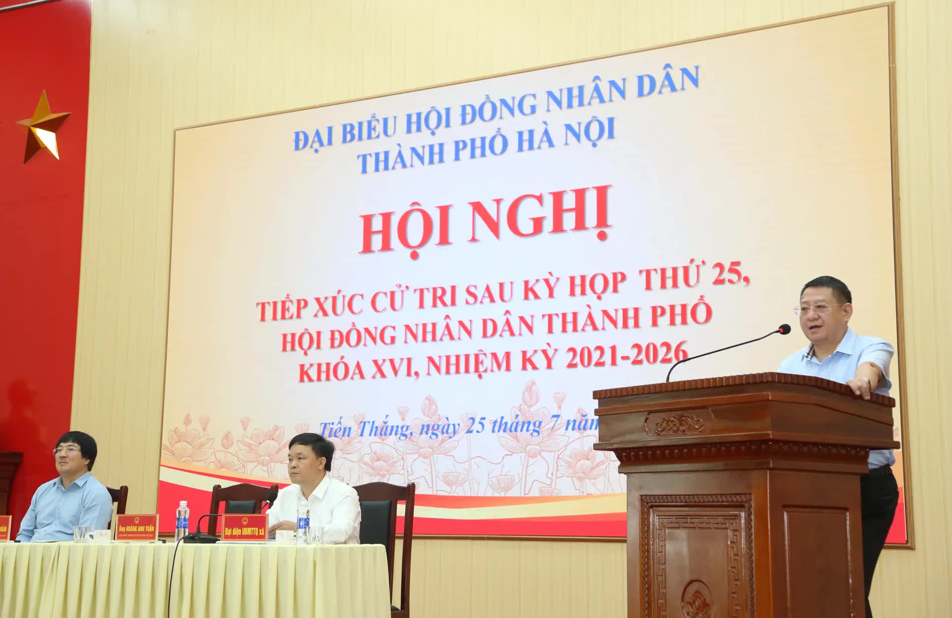 Đại biểu HĐND TP Hà Nội tiếp xúc cử tri 4 xã huyện Mê Linh cũ- Ảnh 7.