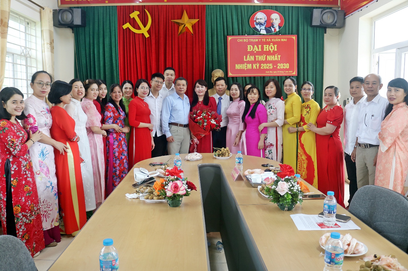 Chi bộ Trạm y tế xã Xuân Mai tổ chức thành công Đại hội lần thứ nhất, nhiệm kỳ 2025 – 2030- Ảnh 4.