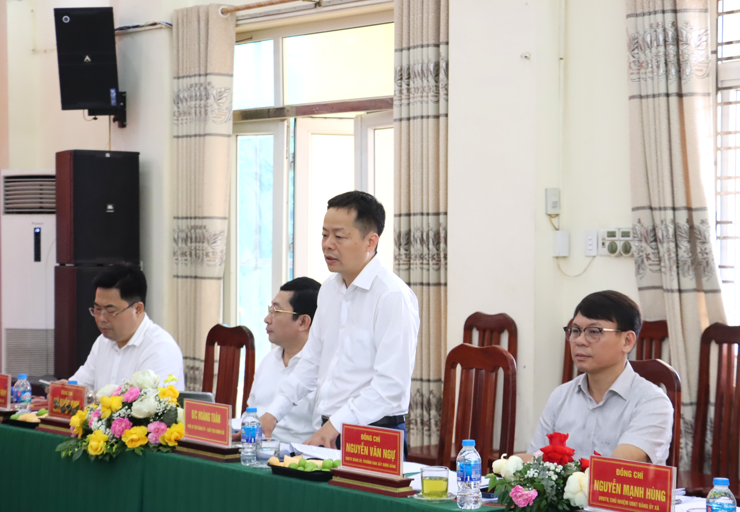 Đoàn công tác số 14 Thành ủy Hà Nội kiểm tra công tác chuẩn bị Đại hội Đảng bộ xã Đại Xuyên, nhiệm kỳ 2025 – 2030- Ảnh 2.