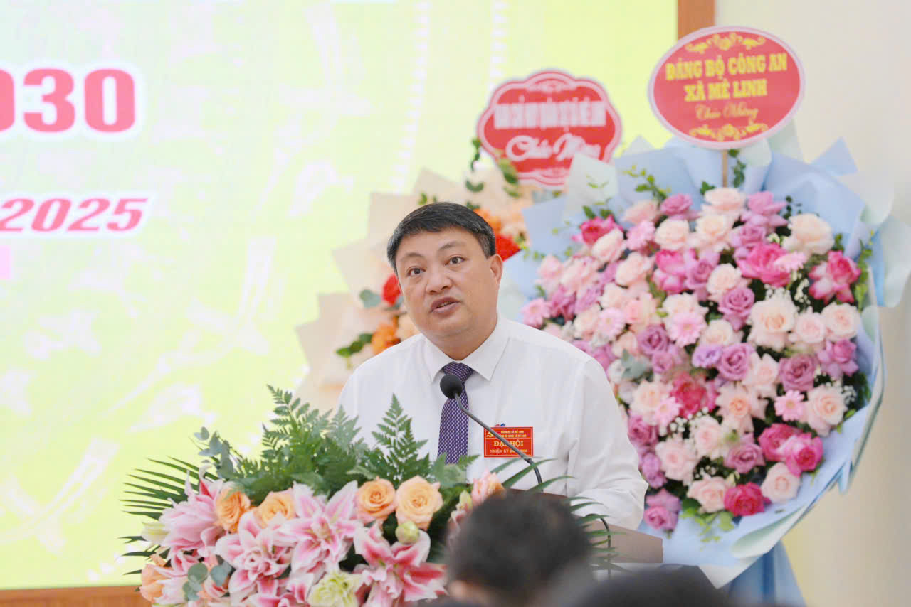 Đại hội Đảng bộ UBND xã Mê Linh lần thứ I nhiệm kỳ 2025 - 2030 thành công tốt đẹp- Ảnh 3.