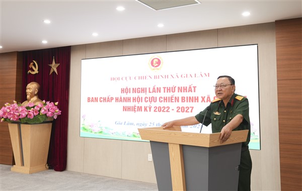 Hội nghị lần thứ I, Ban Chấp hành Hội CCB xã Gia Lâm, nhiệm kỳ 2022-2027- Ảnh 6.