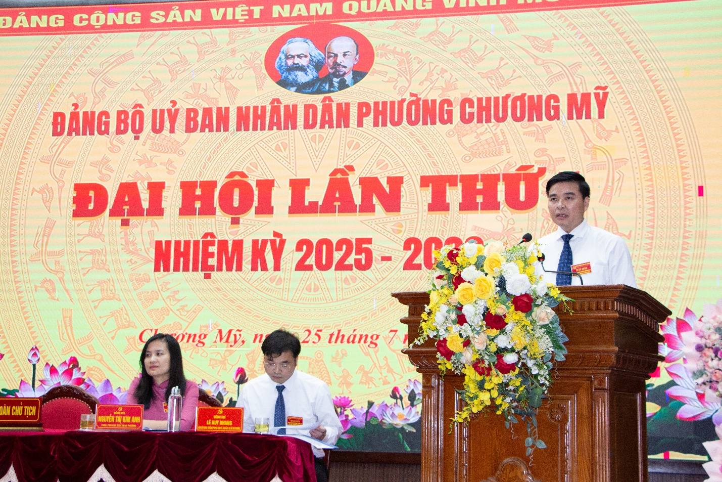 Đảng bộ UBND phường Chương Mỹ “Đoàn kết - Dân chủ - Kỷ cương - Đột phá - Phát triển”- Ảnh 2.