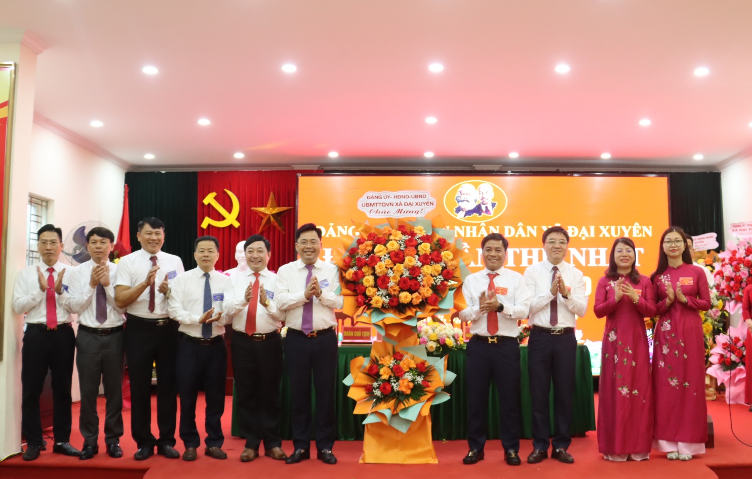Đảng bộ các cơ quan Đảng và Đảng bộ Ủy ban nhân dân xã Đại Xuyên Đại hội lần thứ nhất, nhiệm kỳ 2025-2030- Ảnh 4.