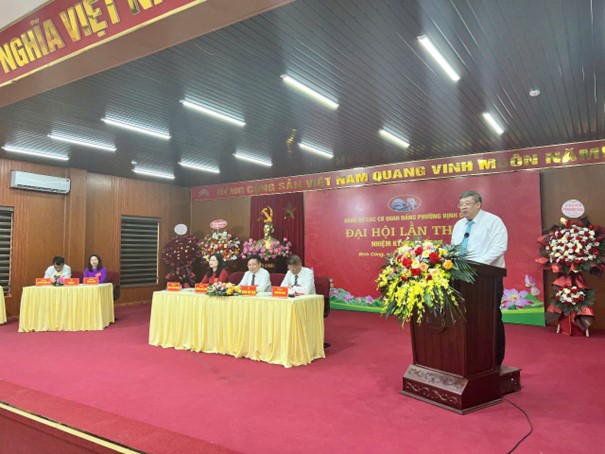 Đảng bộ các cơ quan Đảng Đảng uỷ phường Định Công tổ chức thành công Đại hội Đảng bộ lần thứ I, nhiệm kỳ 2025-2030- Ảnh 5.