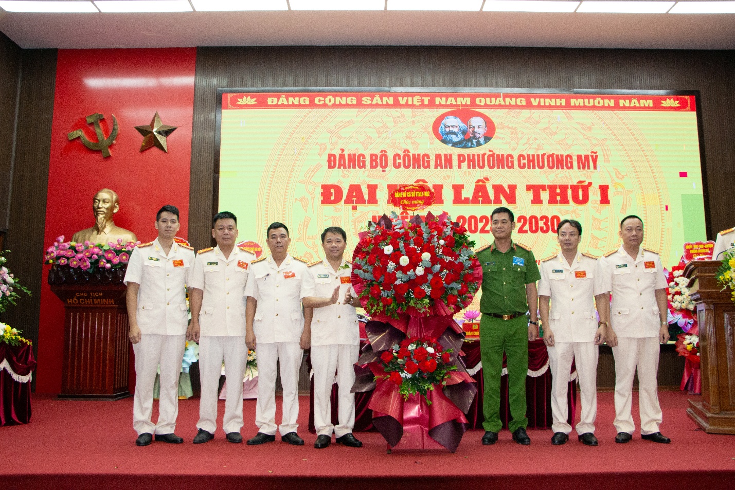 Đại hội Đảng bộ Công an phường Chương Mỹ - Đoàn kết, đổi mới, trách nhiệm- Ảnh 1.