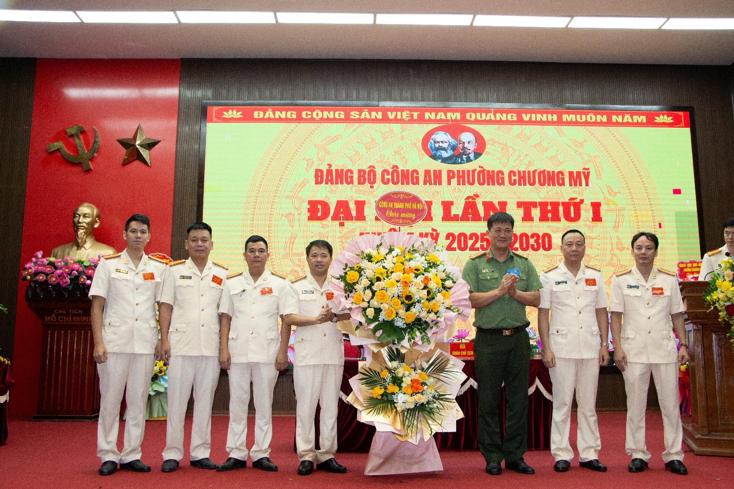 Đại hội Đảng bộ Công an phường Chương Mỹ - Đoàn kết, đổi mới, trách nhiệm- Ảnh 2.