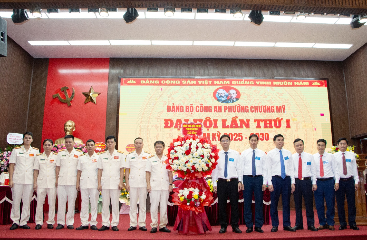 Đại hội Đảng bộ Công an phường Chương Mỹ - Đoàn kết, đổi mới, trách nhiệm- Ảnh 3.