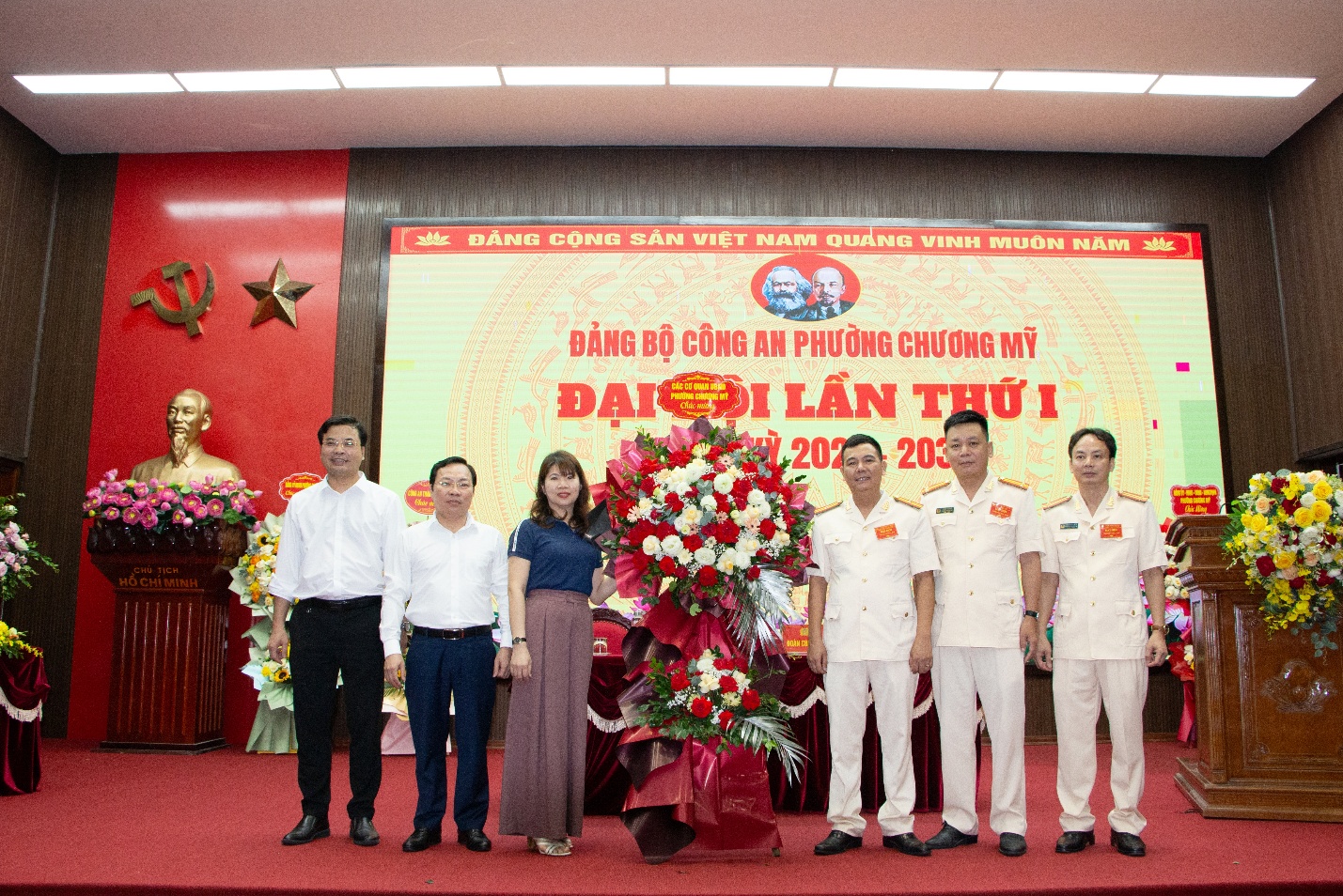 Đại hội Đảng bộ Công an phường Chương Mỹ - Đoàn kết, đổi mới, trách nhiệm- Ảnh 4.