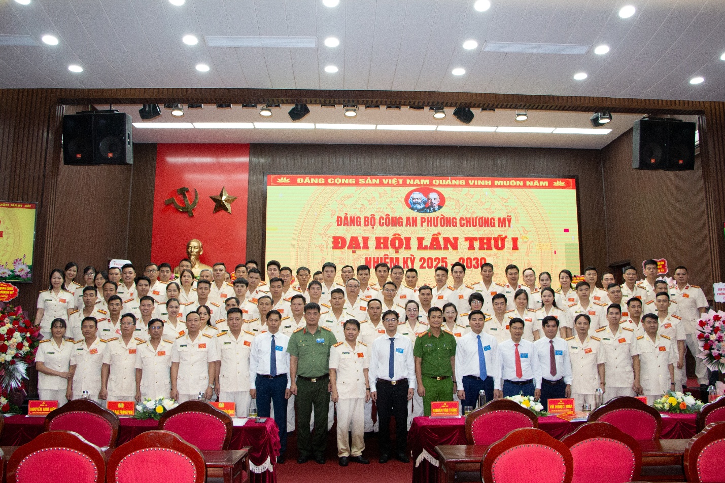 Đại hội Đảng bộ Công an phường Chương Mỹ - Đoàn kết, đổi mới, trách nhiệm- Ảnh 8.