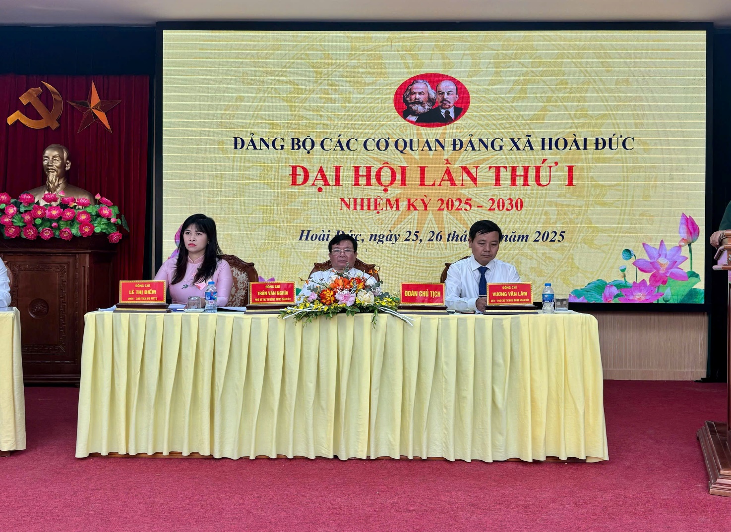 Đảng bộ các cơ quan Đảng xã Hoài Đức tổ chức đại hội lần thứ I nhiệm kỳ 2025-2030- Ảnh 3.
