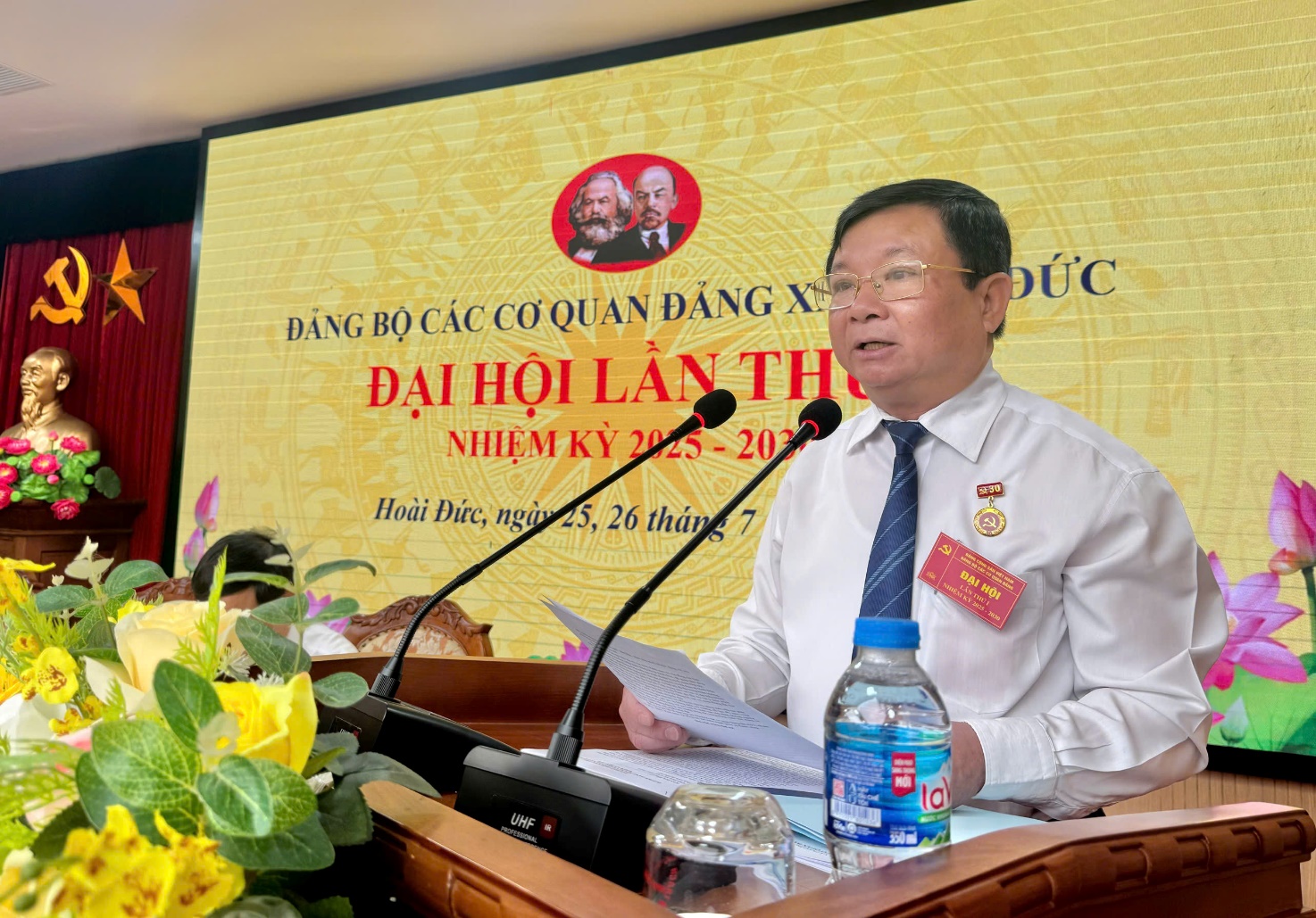 Đảng bộ các cơ quan Đảng xã Hoài Đức tổ chức đại hội lần thứ I nhiệm kỳ 2025-2030- Ảnh 5.