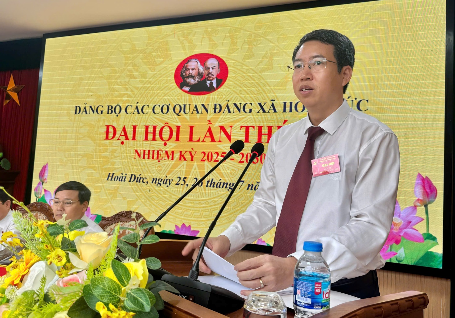 Đảng bộ các cơ quan Đảng xã Hoài Đức tổ chức đại hội lần thứ I nhiệm kỳ 2025-2030- Ảnh 7.