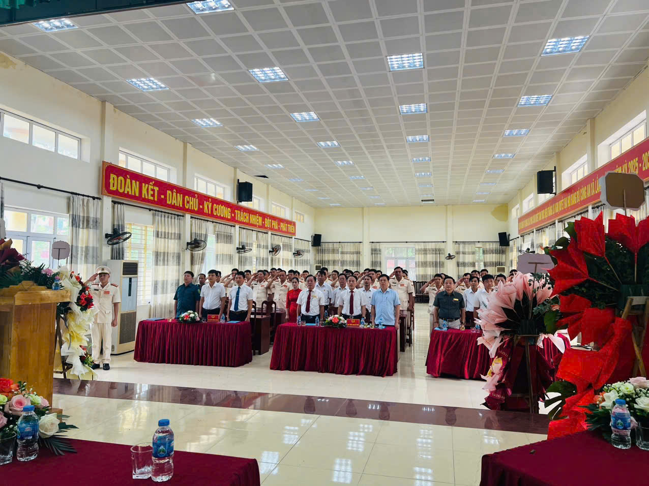 ĐẠI HỘI ĐẢNG BỘ CÔNG AN XÃ PHÚC SƠN LẦN THỨ NHẤT, NHIỆM KỲ 2025-2030.- Ảnh 1.