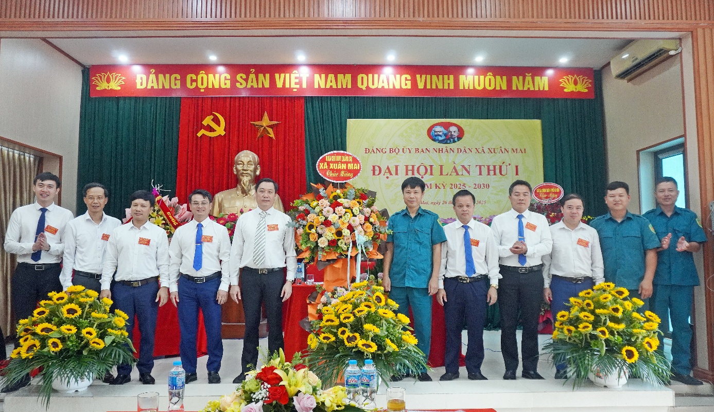 Đảng bộ UBND xã Xuân Mai tổ chức thành công Đại hội lần thứ I, nhiệm kỳ 2025 - 2030- Ảnh 3.