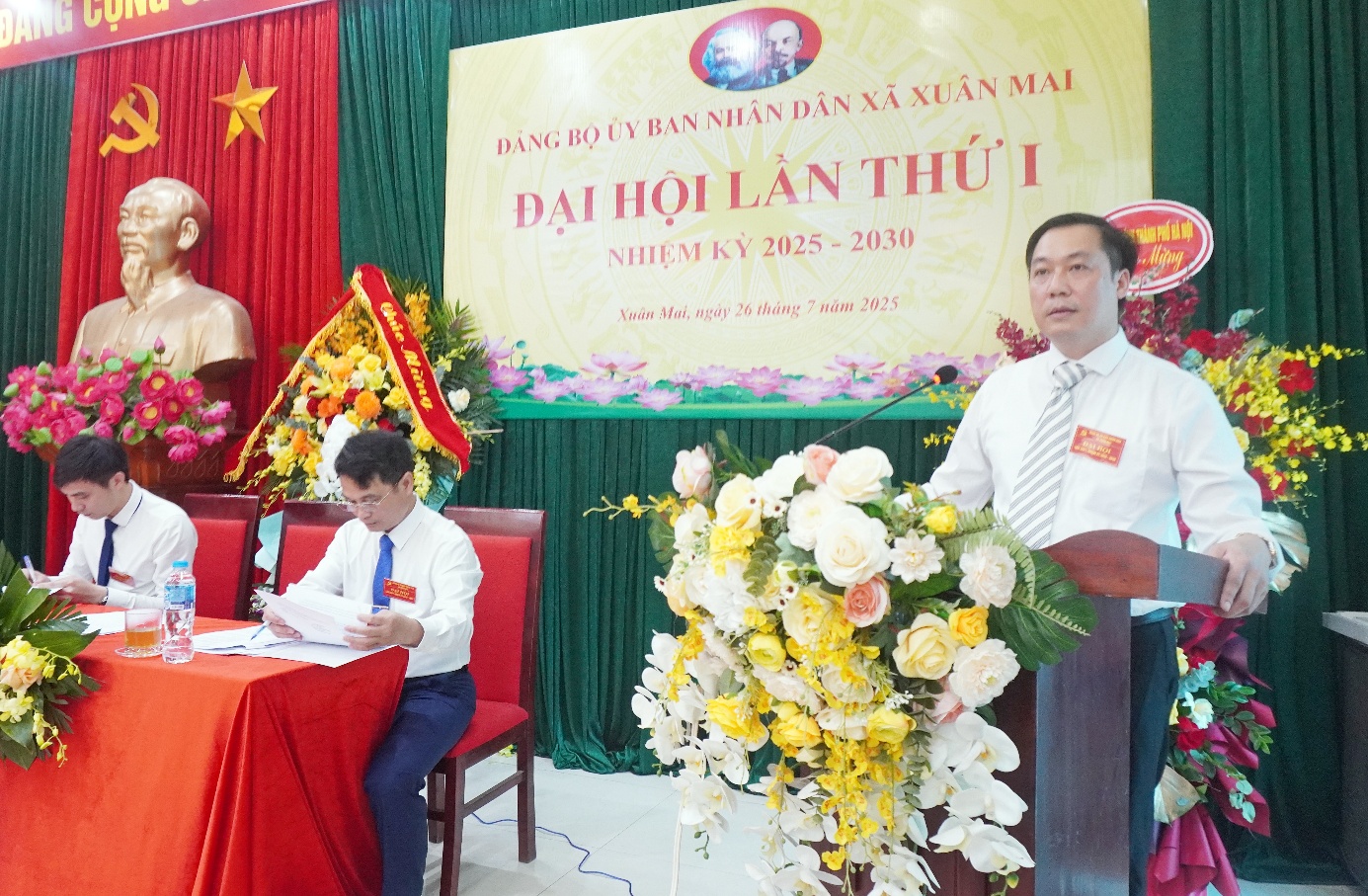 Đảng bộ UBND xã Xuân Mai tổ chức thành công Đại hội lần thứ I, nhiệm kỳ 2025 - 2030- Ảnh 5.