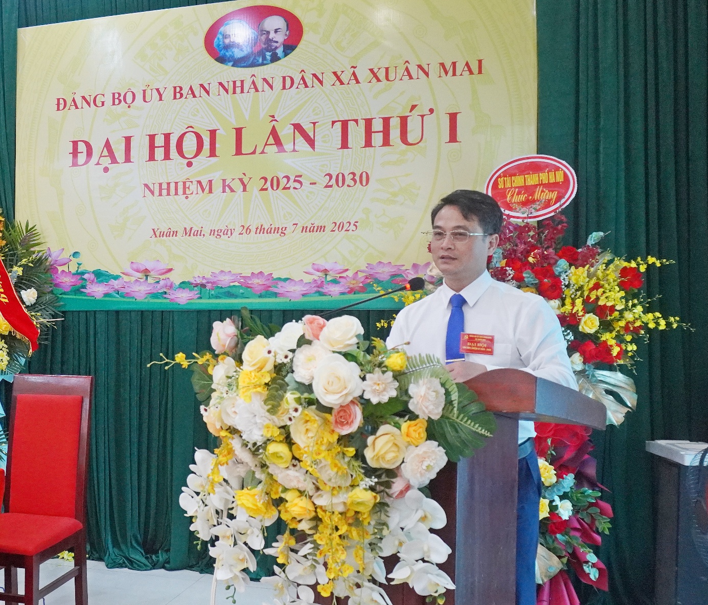 Đảng bộ UBND xã Xuân Mai tổ chức thành công Đại hội lần thứ I, nhiệm kỳ 2025 - 2030- Ảnh 7.