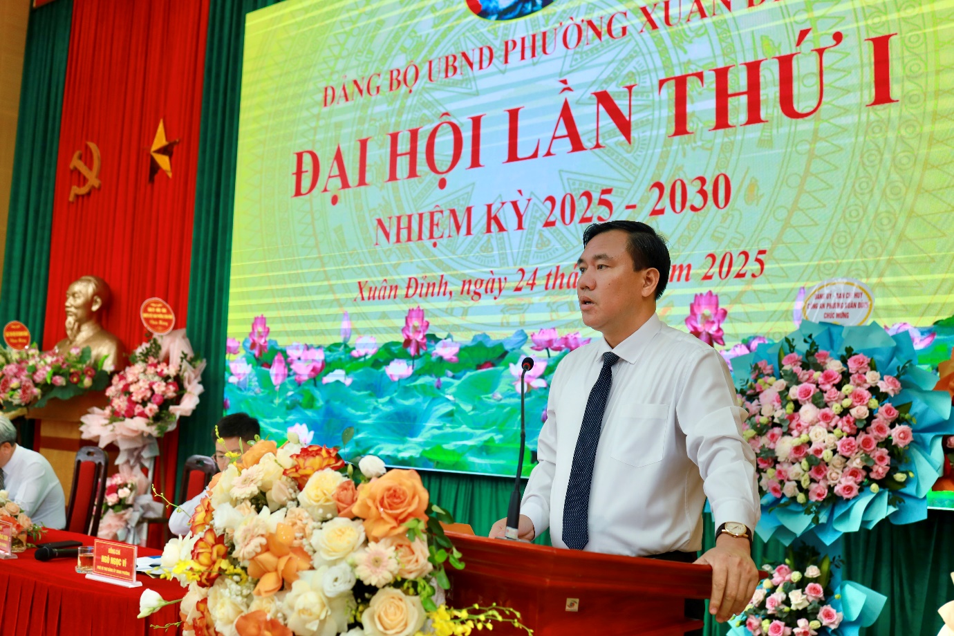 Đại hội Đảng bộ UBND phường Xuân Đỉnh: Phấn đấu trở thành phường “Thông minh – Kiểu mẫu” của Thủ đô- Ảnh 2.