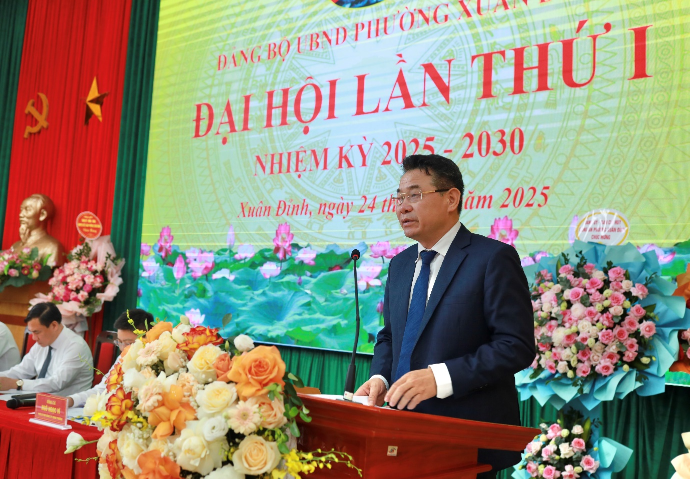 Đại hội Đảng bộ UBND phường Xuân Đỉnh: Phấn đấu trở thành phường “Thông minh – Kiểu mẫu” của Thủ đô- Ảnh 4.